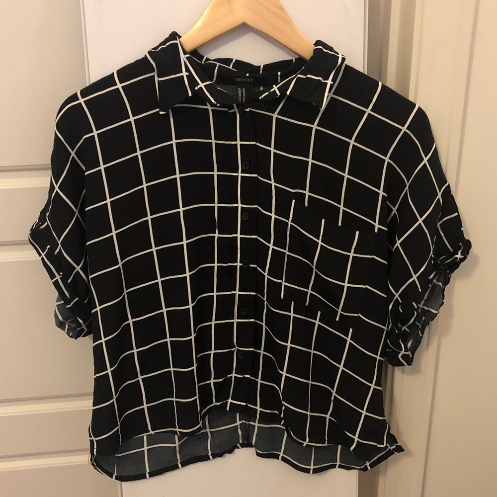 Forever 21 Button Down Top